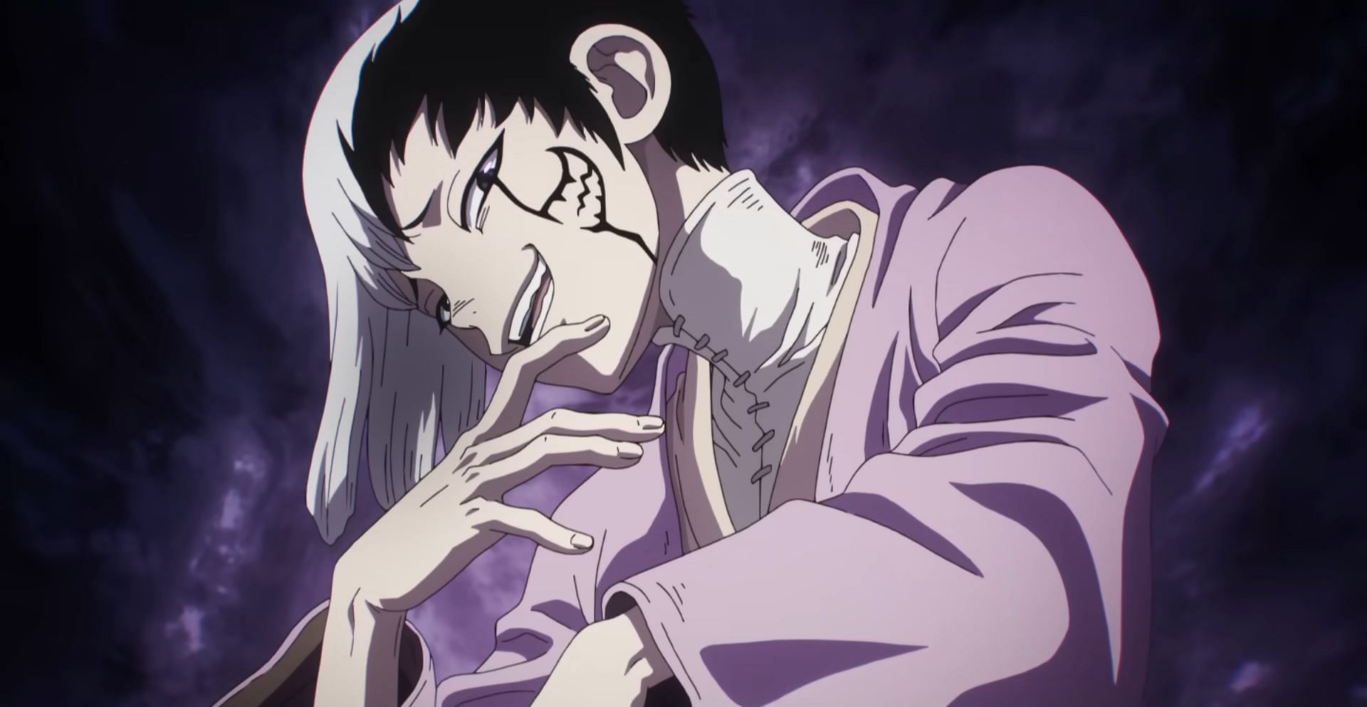 Asagiri Gen as seen in Dr. Stone: Science Future part 2 (Image via TMS Entertainment)